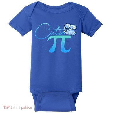 Cute Pie And Pi Day Math Lover Gift I National Pi Day Cool Gift Baby Bodysuit
