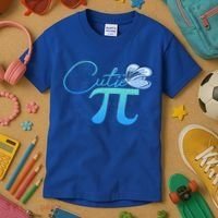 Cute Pie And Pi Day Math Lover Gift I National Pi Day Cool Gift Kids T-Shirt thumb 3