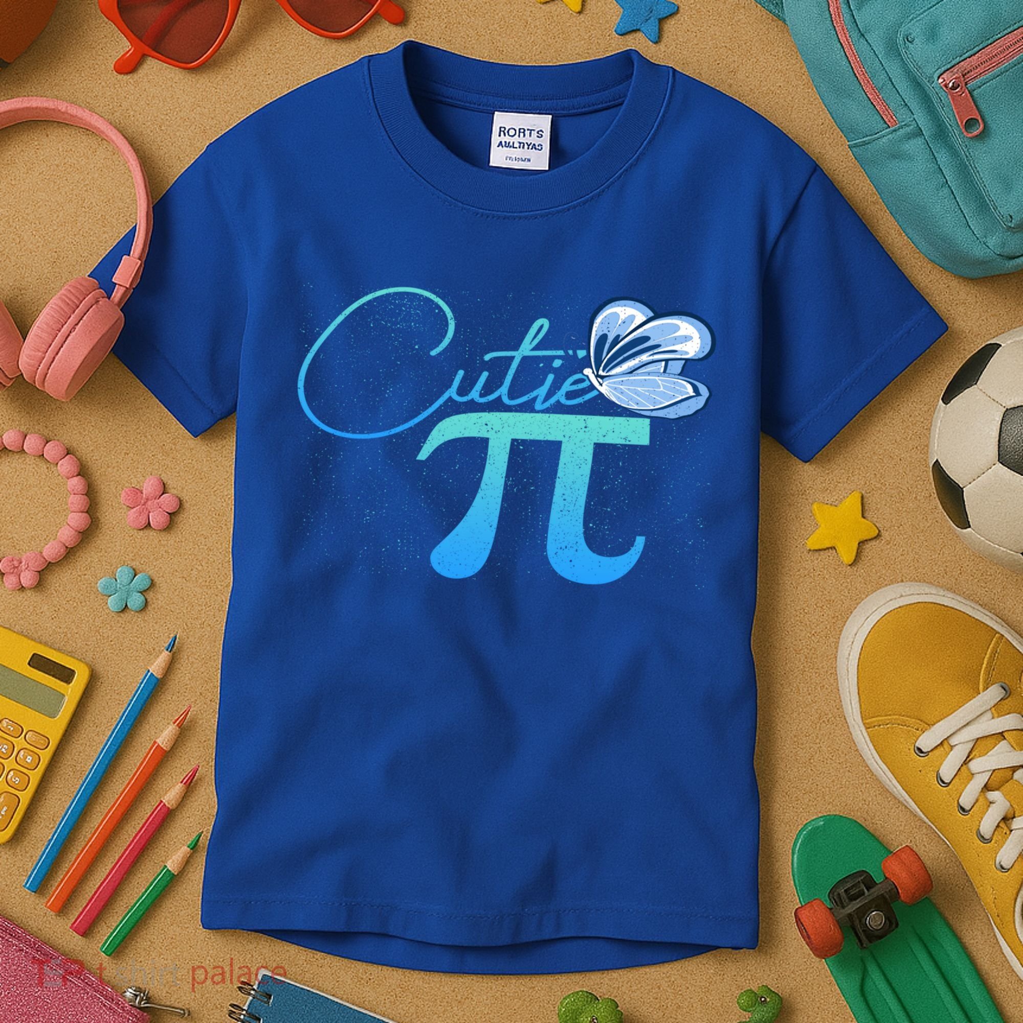 Cute Pie And Pi Day Math Lover Gift I National Pi Day Cool Gift Kids T-Shirt