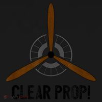 Clear Prop Aviation Airplane Pilot Propeller Doggie Tank thumb 4
