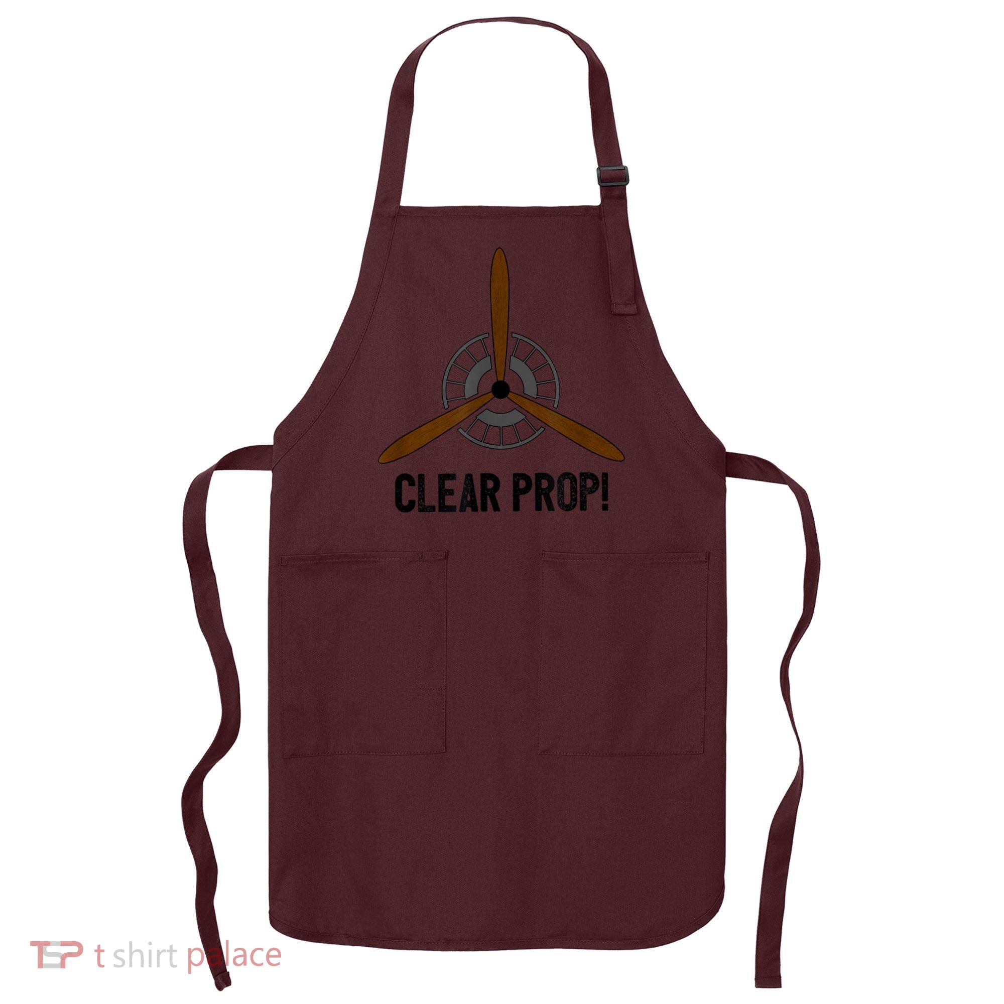 Clear Prop Aviation Airplane Pilot Propeller Apron