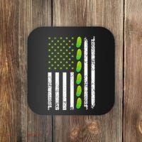 Cool Pickle Art For Gag Dill Pickle Costume Coaster thumb 0