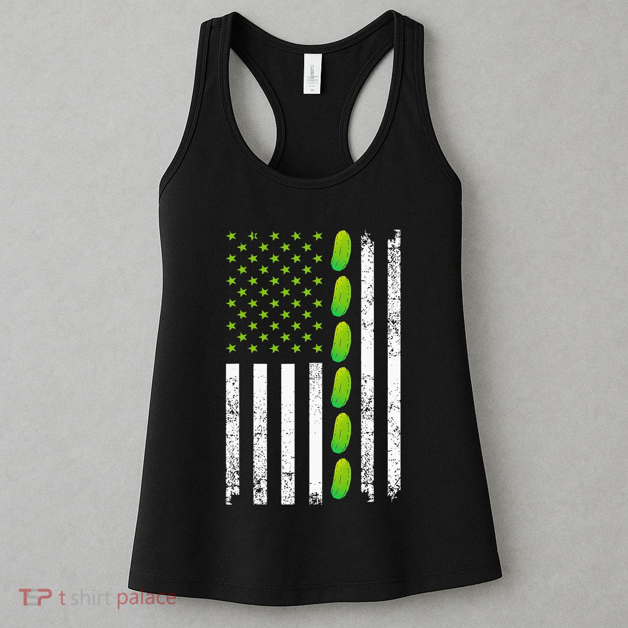 Cool Pickle Art For Gag Dill Pickle Costume Women's Tank Top