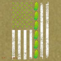 Cool Pickle Art For Gag Dill Pickle Costume Garment-Dyed Women's Muscle Tee thumb 6