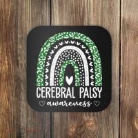 Cerebral Palsy Awareness Rainbow Coaster thumb 0