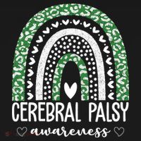 Cerebral Palsy Awareness Rainbow Coaster thumb 2