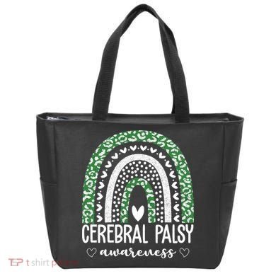 Cerebral Palsy Awareness Rainbow Tote Bag