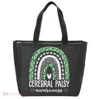 Cerebral Palsy Awareness Rainbow Tote Bag thumb 0