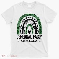 Cerebral Palsy Awareness Rainbow T-Shirt thumb 0