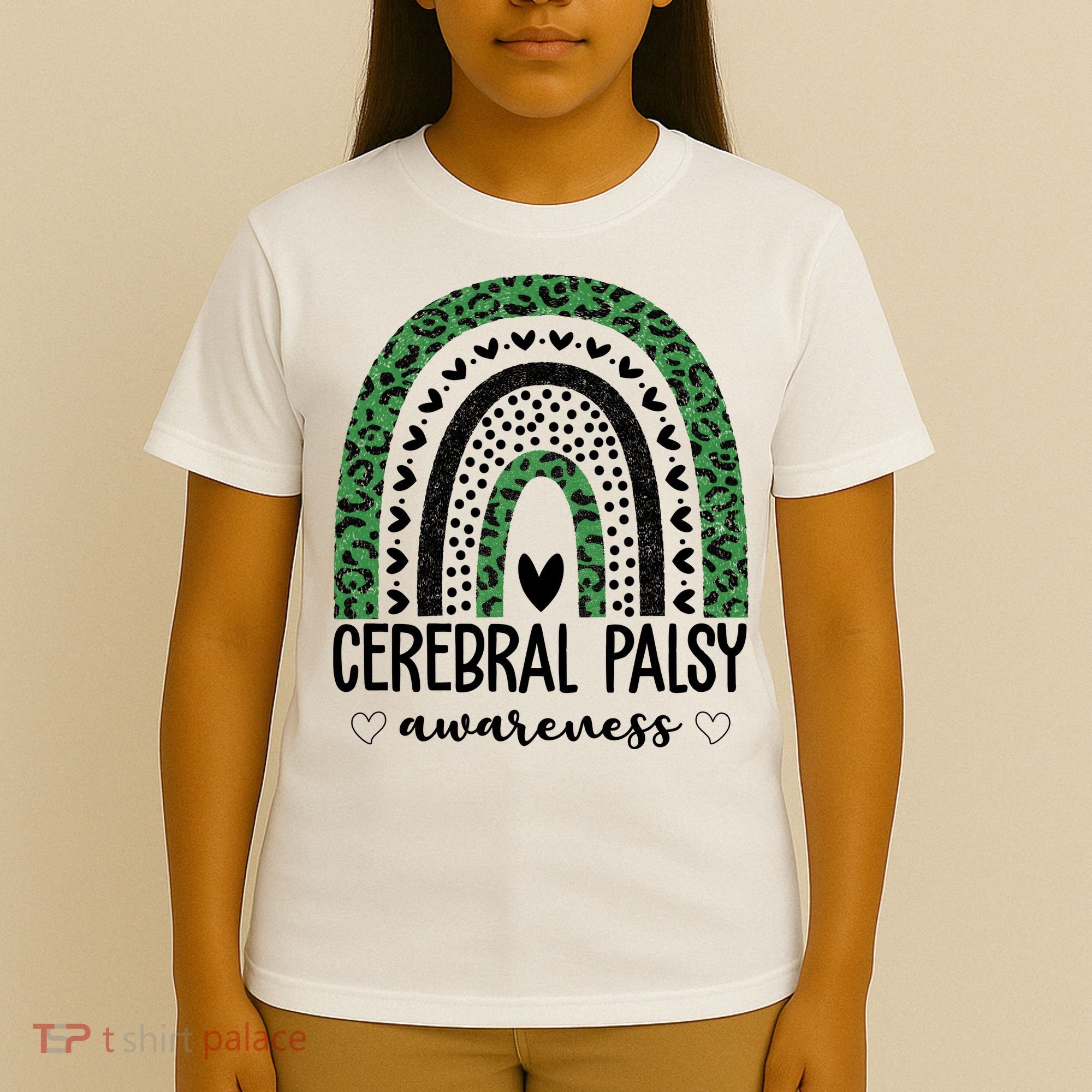 Cerebral Palsy Awareness Rainbow T-Shirt
