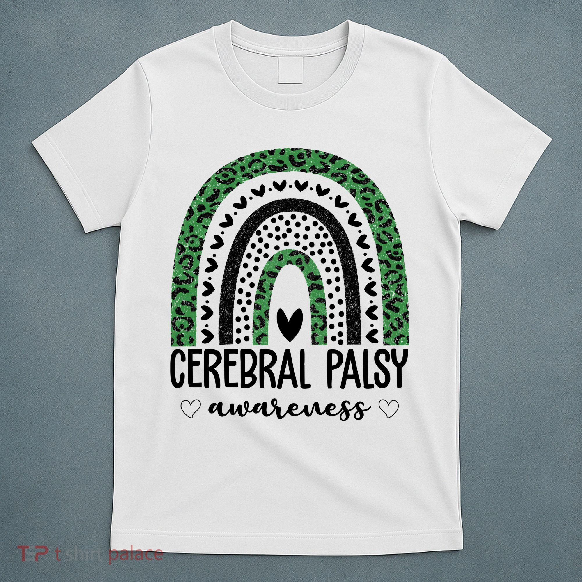 Cerebral Palsy Awareness Rainbow T-Shirt