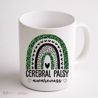 Cerebral Palsy Awareness Rainbow Coffee Mug thumb 1