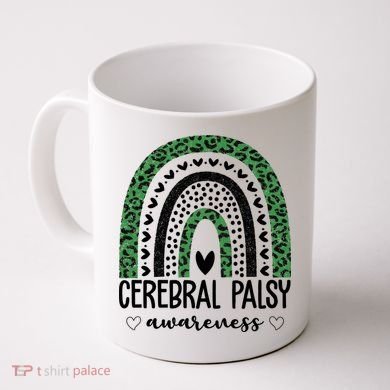 Cerebral Palsy Awareness Rainbow Coffee Mug