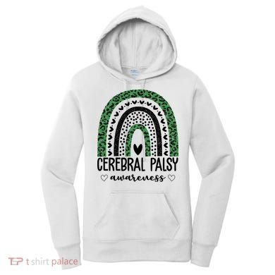 Cerebral Palsy Awareness Rainbow Women's Hoodie