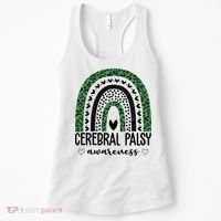 Cerebral Palsy Awareness Rainbow Women's Tank Top thumb 0