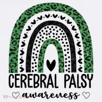 Cerebral Palsy Awareness Rainbow Baby Bodysuit thumb 2