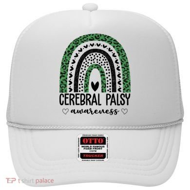 Cerebral Palsy Awareness Rainbow Hat