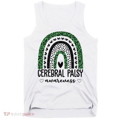 Cerebral Palsy Awareness Rainbow Tank Top