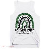 Cerebral Palsy Awareness Rainbow Tank Top thumb 0