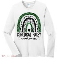 Cerebral Palsy Awareness Rainbow Women's Long Sleeve Shirt thumb 0