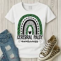 Cerebral Palsy Awareness Rainbow Women's T-Shirt thumb 3