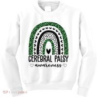 Cerebral Palsy Awareness Rainbow Kids Sweatshirt thumb 0