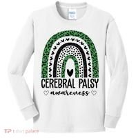 Cerebral Palsy Awareness Rainbow Kids Long Sleeve Shirt thumb 0