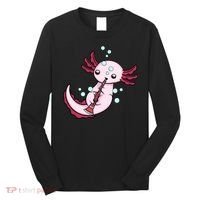 Clarinet Player Axolotl Lover  Big Band Music Clarinet  Long Sleeve Shirt thumb 0