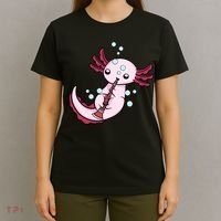 Clarinet Player Axolotl Lover  Big Band Music Clarinet  T-Shirt thumb 4