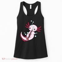 Clarinet Player Axolotl Lover  Big Band Music Clarinet  Women's Tank Top thumb 0