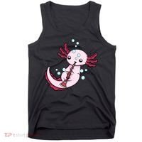 Clarinet Player Axolotl Lover  Big Band Music Clarinet  Tank Top thumb 0