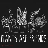 Cute Plants Are Friends Gardening Meaningful Gift Women's Hoodie thumb 2