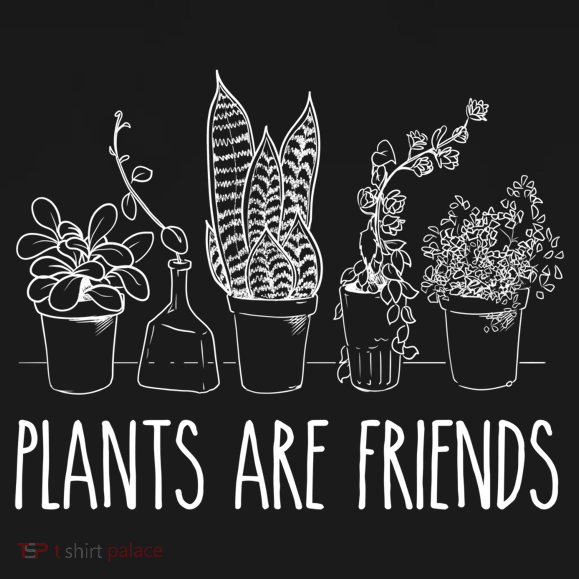 Cute Plants Are Friends Gardening Meaningful Gift Women's Hoodie