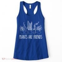 Cute Plants Are Friends Gardening Meaningful Gift Women's Tank Top thumb 0