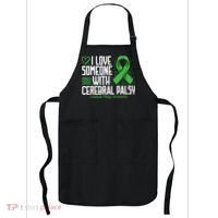 Cerebral Palsy Awareness I Love Someone with Cerebral Palsy Apron thumb 0