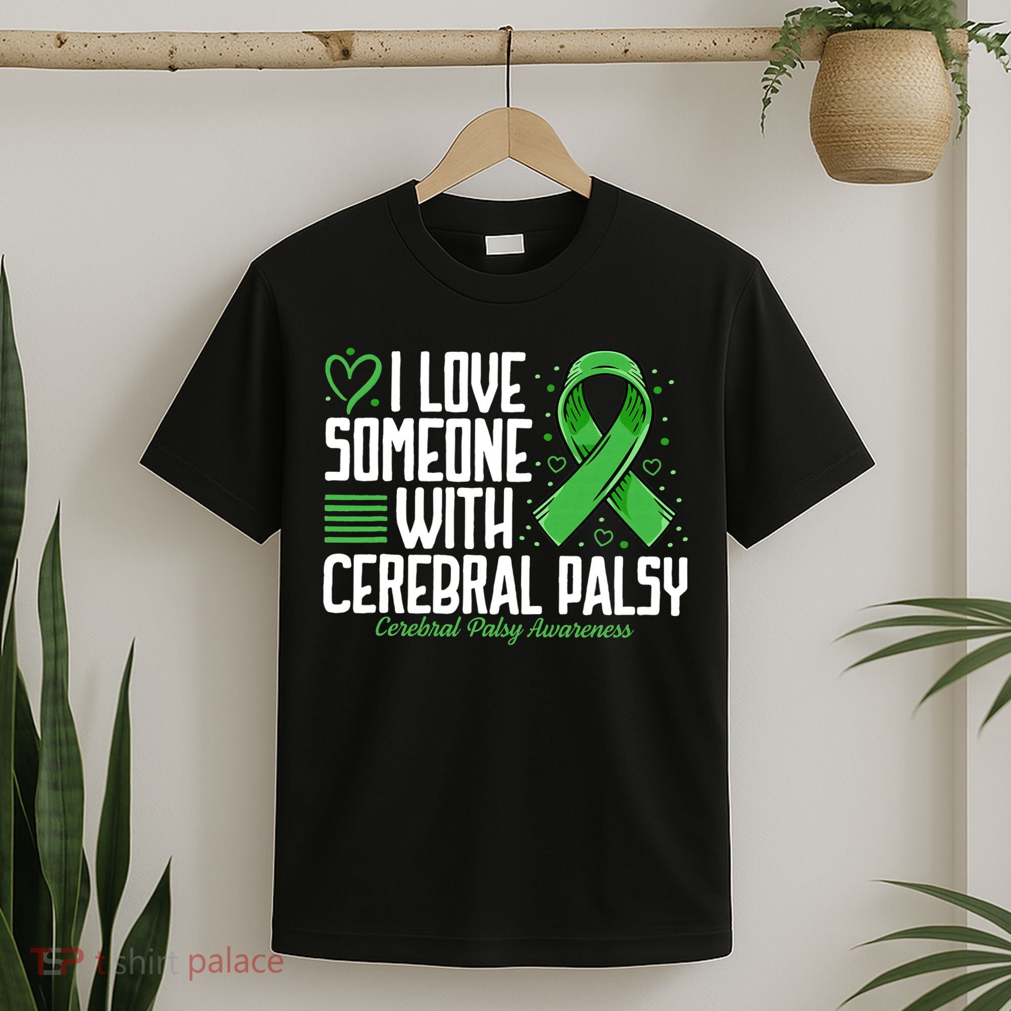 Cerebral Palsy Awareness I Love Someone with Cerebral Palsy T-Shirt