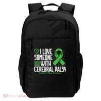 Cerebral Palsy Awareness I Love Someone with Cerebral Palsy Backpack thumb 0
