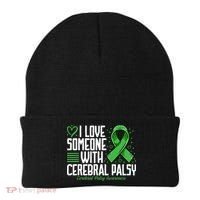 Cerebral Palsy Awareness I Love Someone with Cerebral Palsy Beanie thumb 0