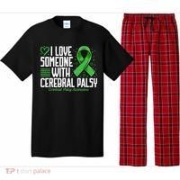 Cerebral Palsy Awareness I Love Someone with Cerebral Palsy Pajama Set thumb 0