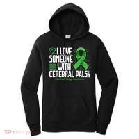 Cerebral Palsy Awareness I Love Someone with Cerebral Palsy Women's Hoodie thumb 0