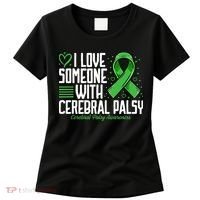 Cerebral Palsy Awareness I Love Someone with Cerebral Palsy Women's T-Shirt thumb 0