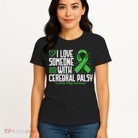 Cerebral Palsy Awareness I Love Someone with Cerebral Palsy Women's T-Shirt thumb 4