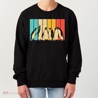 Cute Penguin Art Bird Zoologist Penguin Lovers Women's Sweatshirt thumb 0