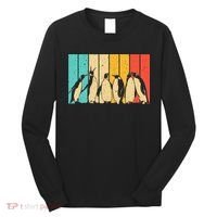 Cute Penguin Art Bird Zoologist Penguin Lovers Long Sleeve Shirt thumb 0