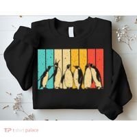 Cute Penguin Art Bird Zoologist Penguin Lovers Sweatshirt thumb 2