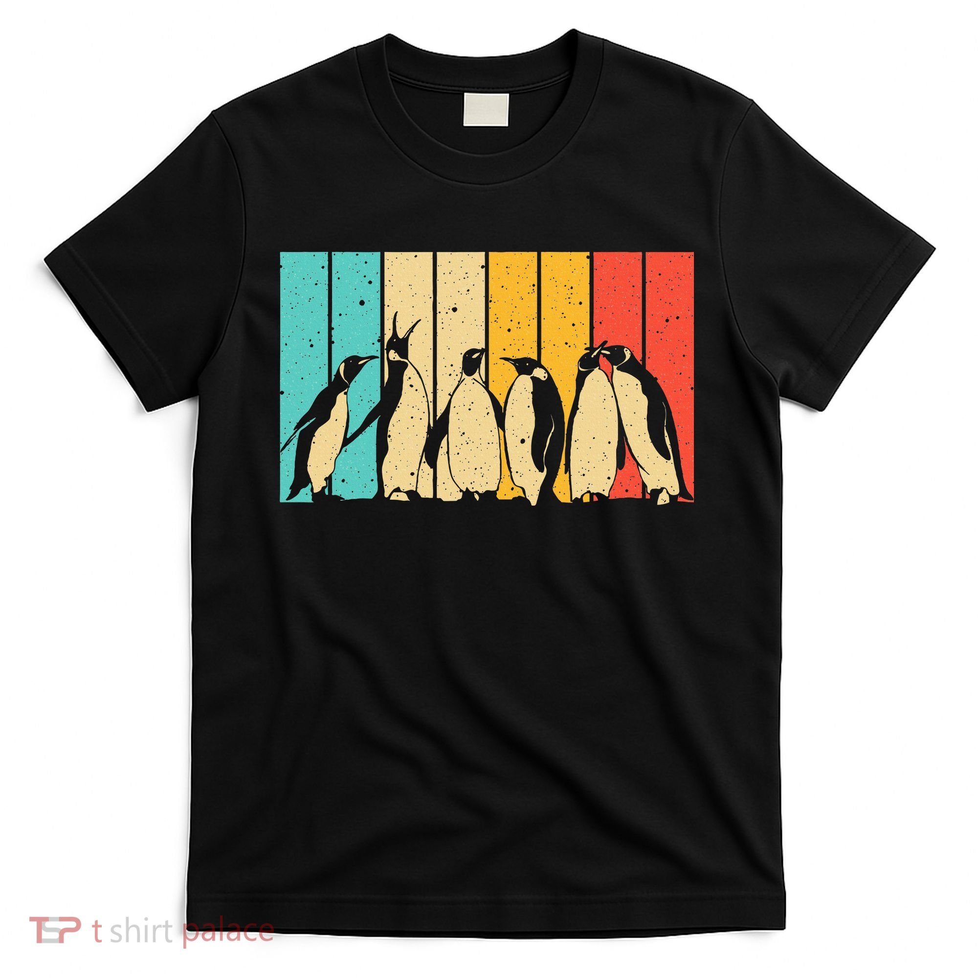 Cute Penguin Art Bird Zoologist Penguin Lovers T-Shirt