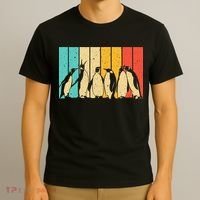 Cute Penguin Art Bird Zoologist Penguin Lovers T-Shirt thumb 3