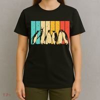Cute Penguin Art Bird Zoologist Penguin Lovers T-Shirt thumb 4