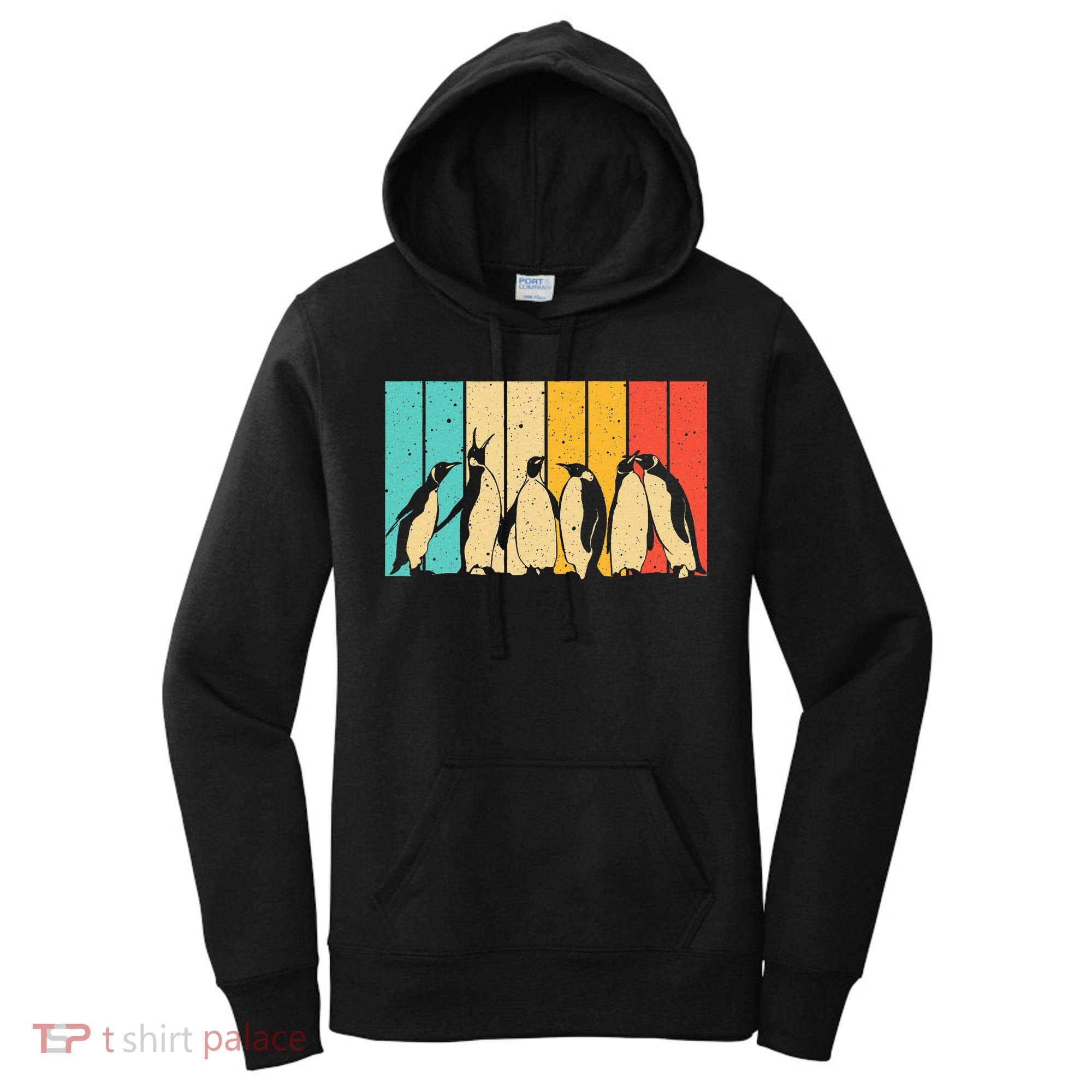 Cute Penguin Art Bird Zoologist Penguin Lovers Women's Hoodie