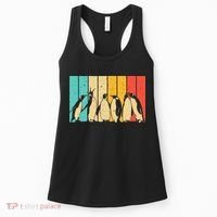 Cute Penguin Art Bird Zoologist Penguin Lovers Women's Tank Top thumb 0